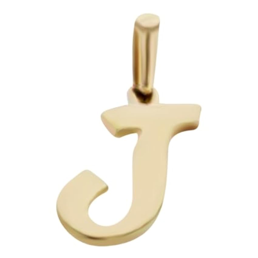 JC Schmuck 3237 Pendentif en forme de lettres en or jau