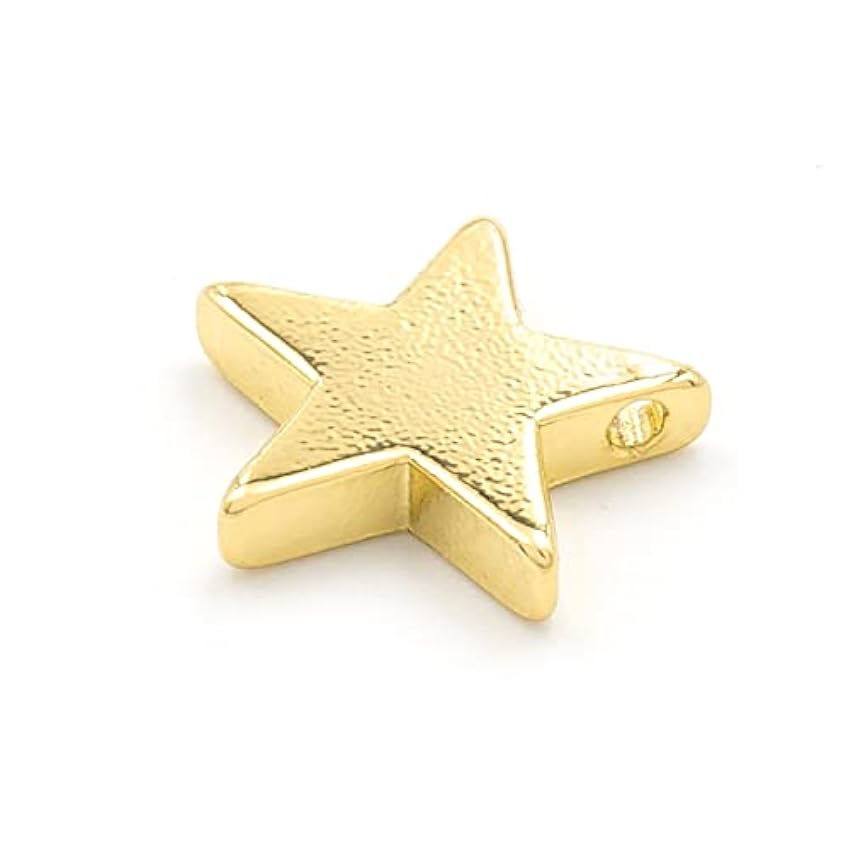 Vintage parts Pendentif en étoile avec revêtement en or