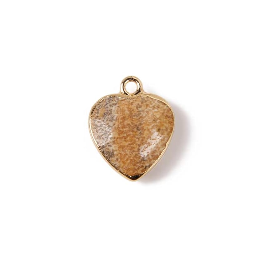 1-5 pièces à facettes en forme de cœur pendentifs en pierre d´oeil de tigre naturel plaqué or couleur déclaration connecteur breloque pour la fabrication de bijoux-agate noire, 1 pièce 5hCYyhef