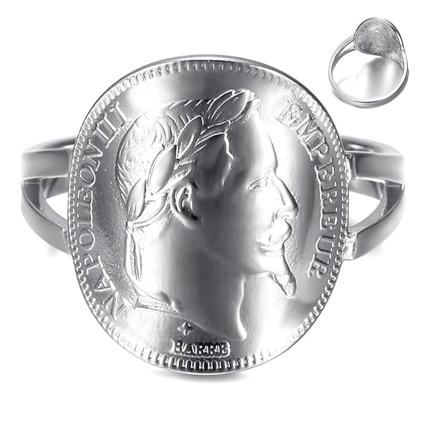 BOBIJOO Jewelry - Bague Napoléon III pièce 20 Francs Ré