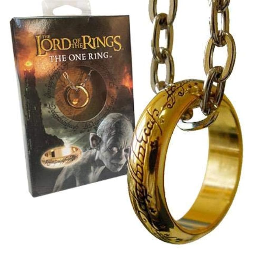 Lord of The Rings The One Ring (Gold Plated) e99tq8f6